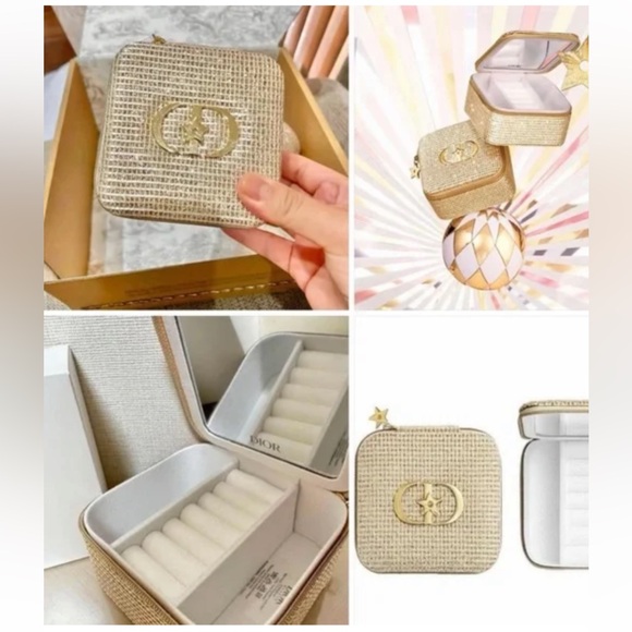 Dior Handbags - Dior Gold jewelry Case